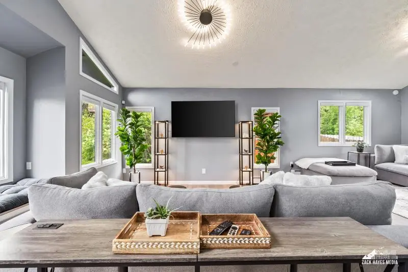 A bright living room